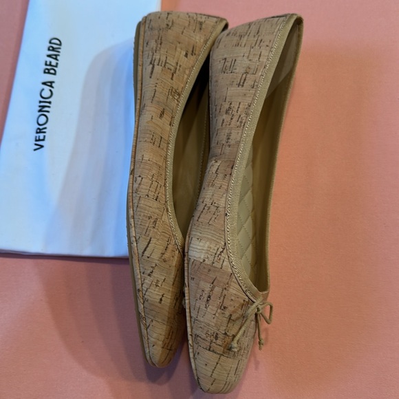 New Veronica Beard Beatrix Cork Ballet Flat Shoes. Size 8.
Dust Bag Included. - Picture 4 of 8